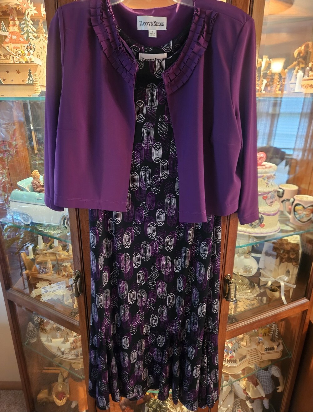 Womens Size 16 Danny & Nicole Dress And Jacket